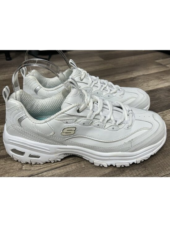 Skechers Shoes - Skechers Womens D Lites Size 9.5 Shoes White Fresh Start 11931 Casual Sneakers
